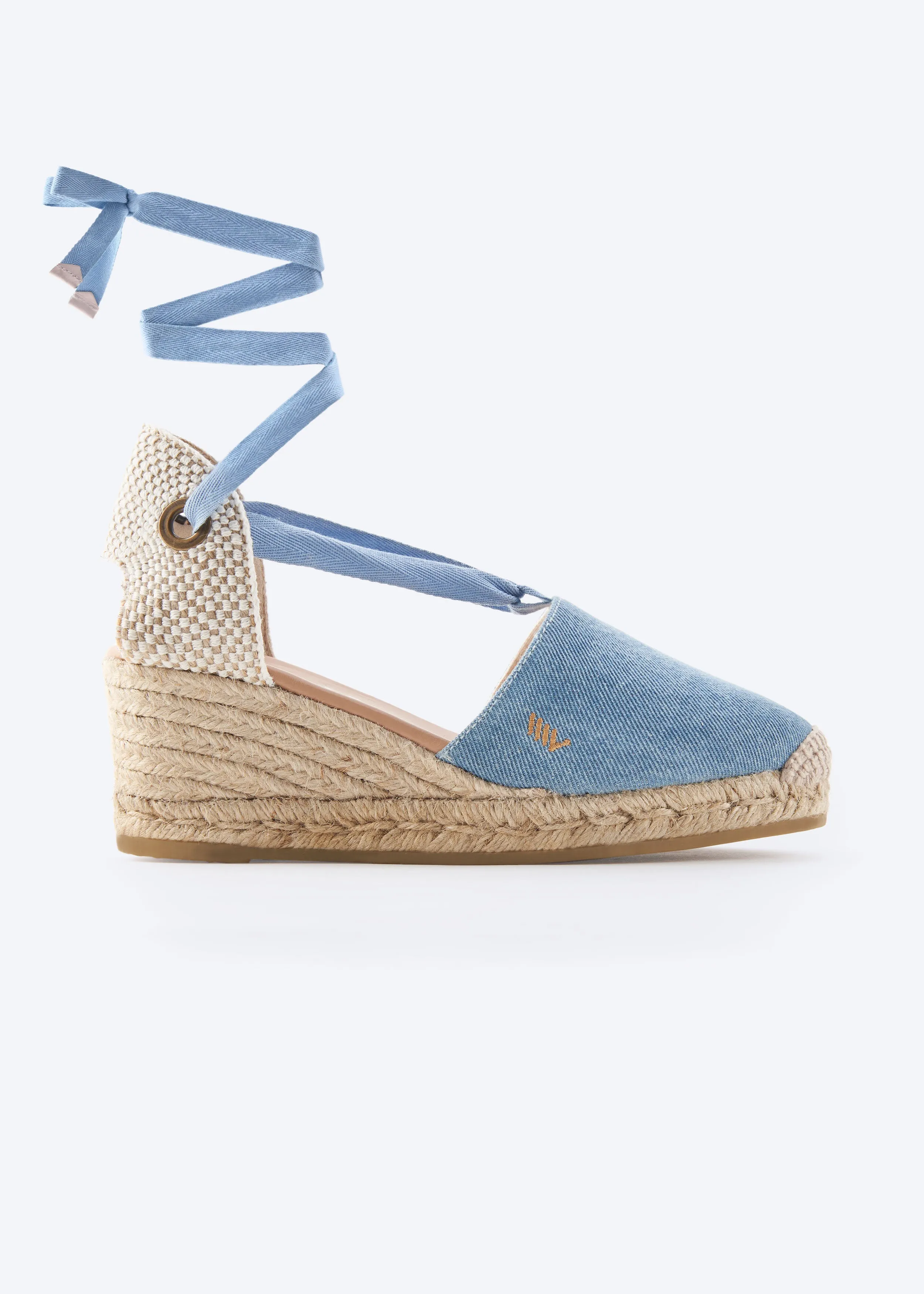 Escala Limited Edition Canvas Espadrille Wedges
