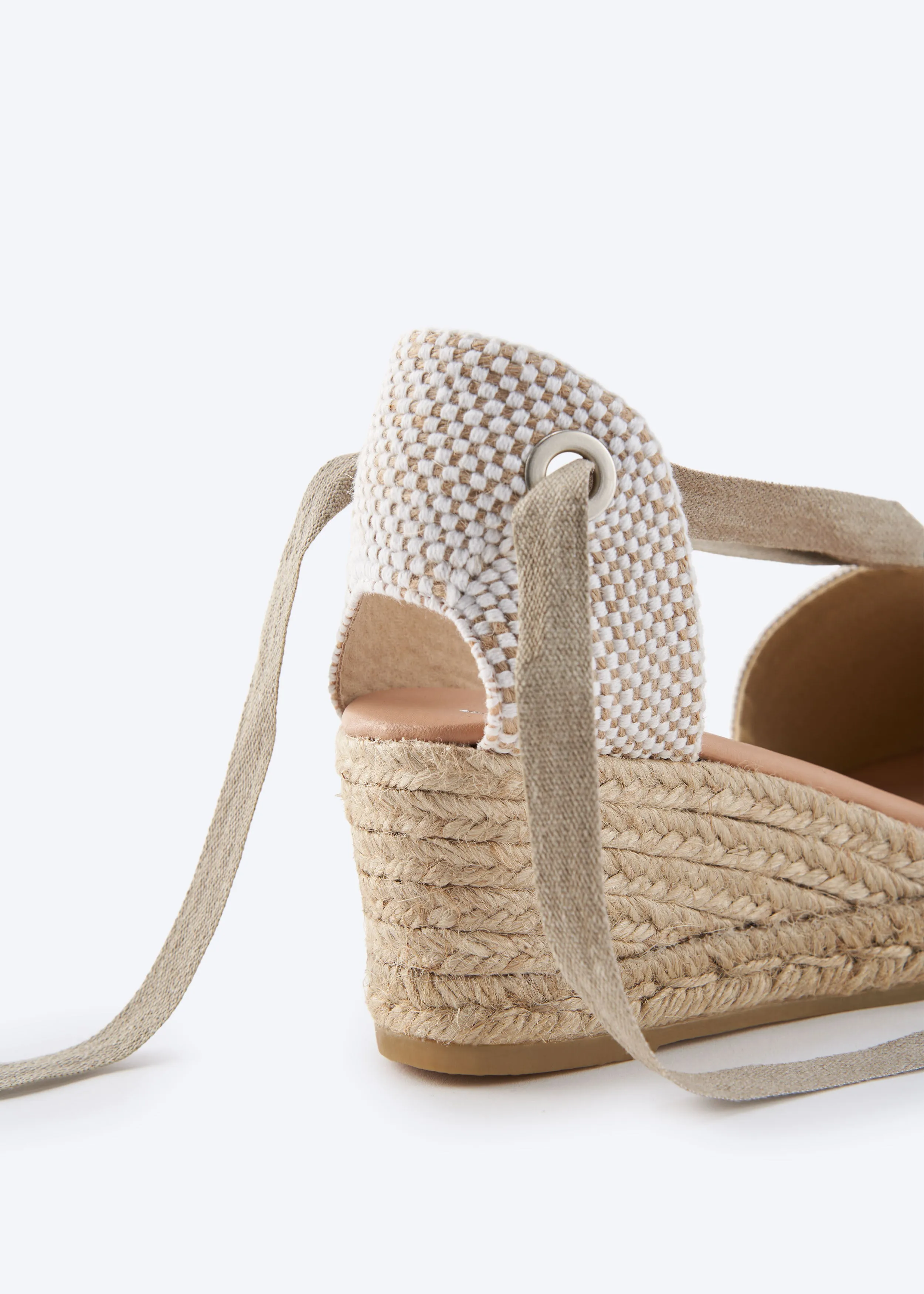 Escala Limited Edition Canvas Espadrille Wedges