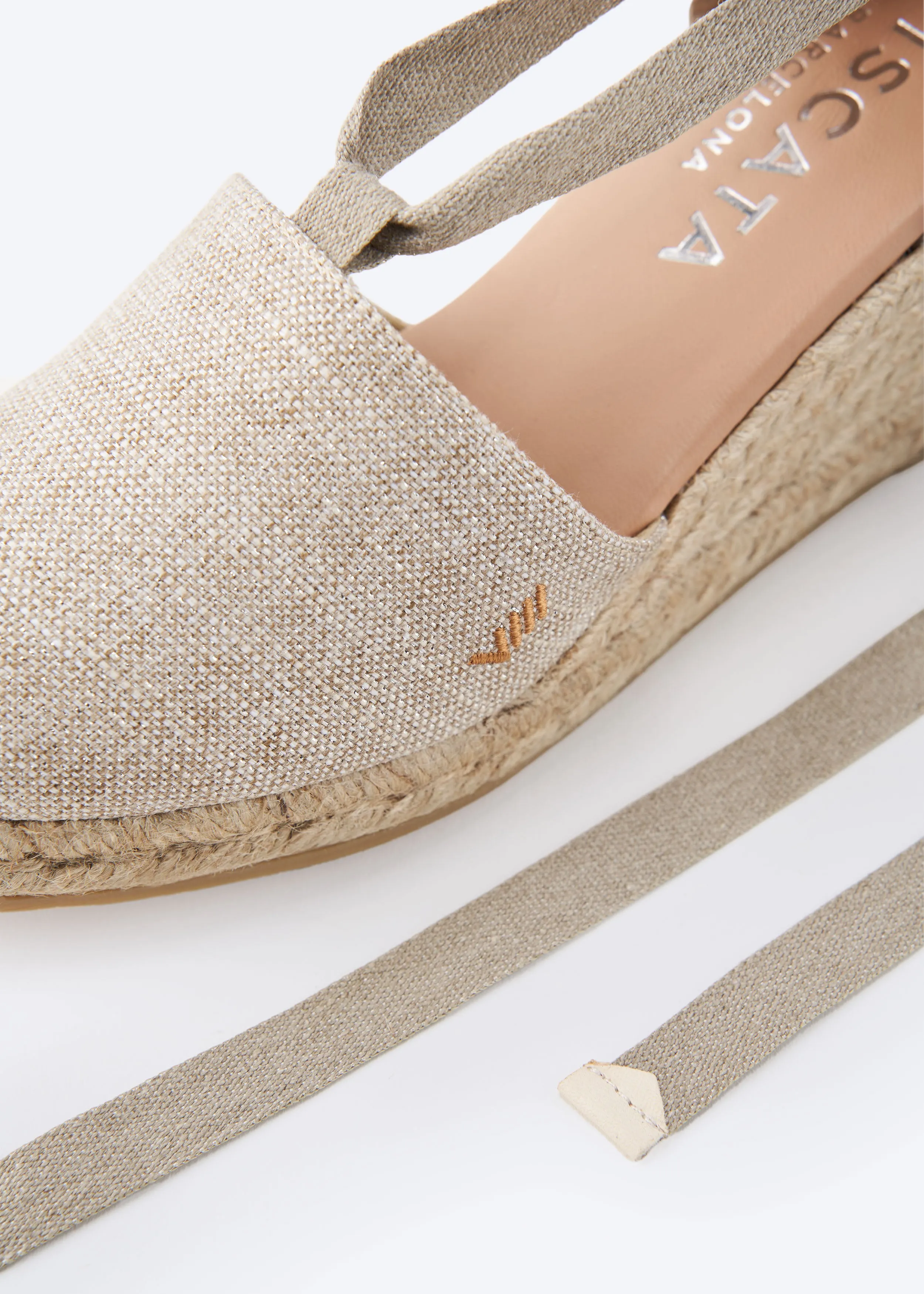 Escala Limited Edition Canvas Espadrille Wedges