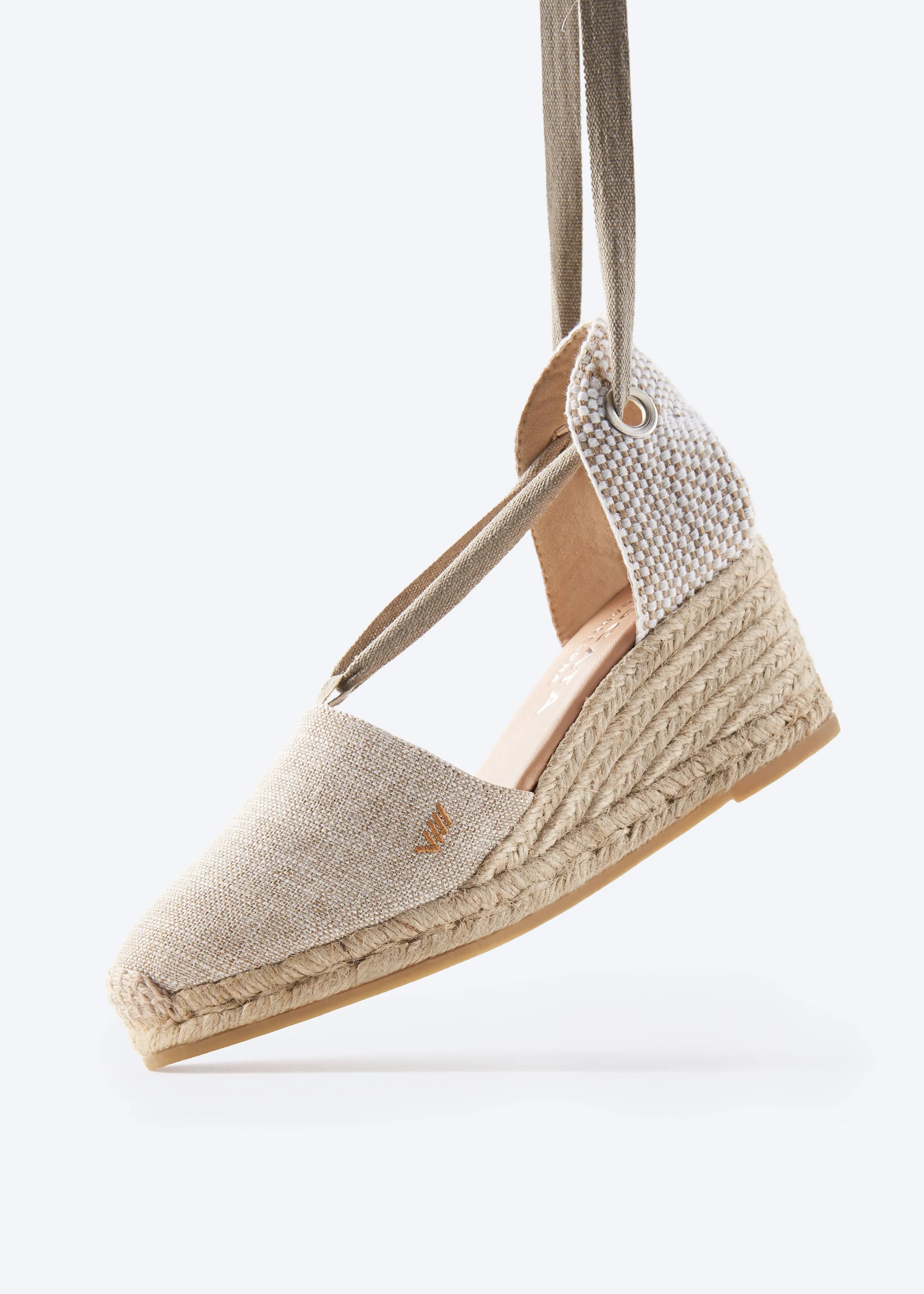 Escala Limited Edition Canvas Espadrille Wedges