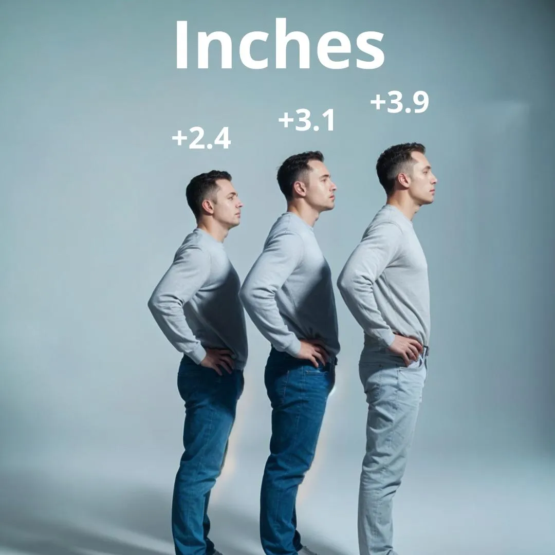 Ethan Pro 2.4, 3.1 & 3.9 inches Height-Boosting Sneakers