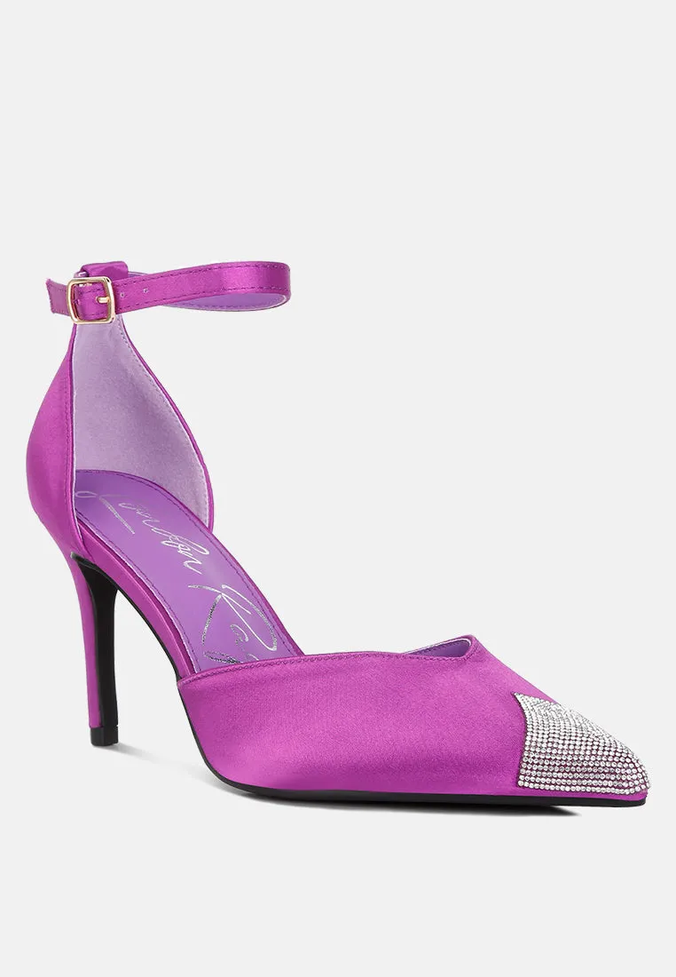 Everalda Toe Cap Embellished Sandals By RAG
