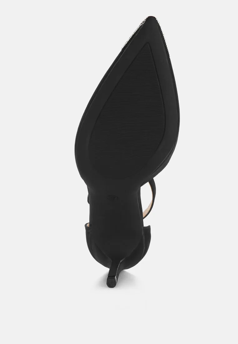 Everalda Toe Cap Embellished Sandals By RAG