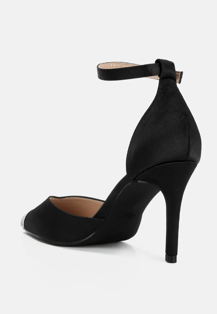 Everalda Toe Cap Embellished Sandals By RAG