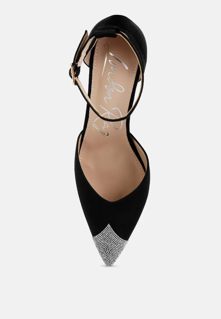 Everalda Toe Cap Embellished Sandals By RAG