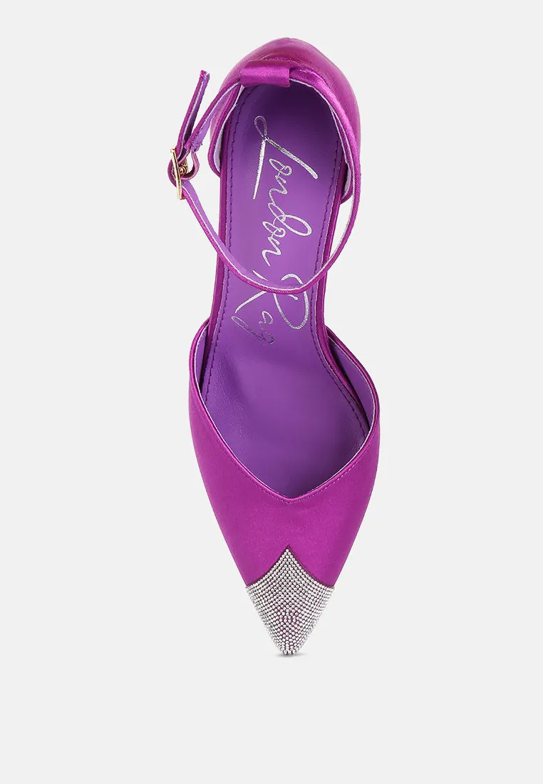 Everalda Toe Cap Embellished Sandals By RAG
