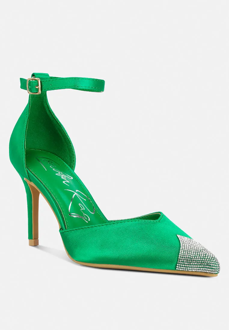 Everalda Toe Cap Embellished Sandals By RAG