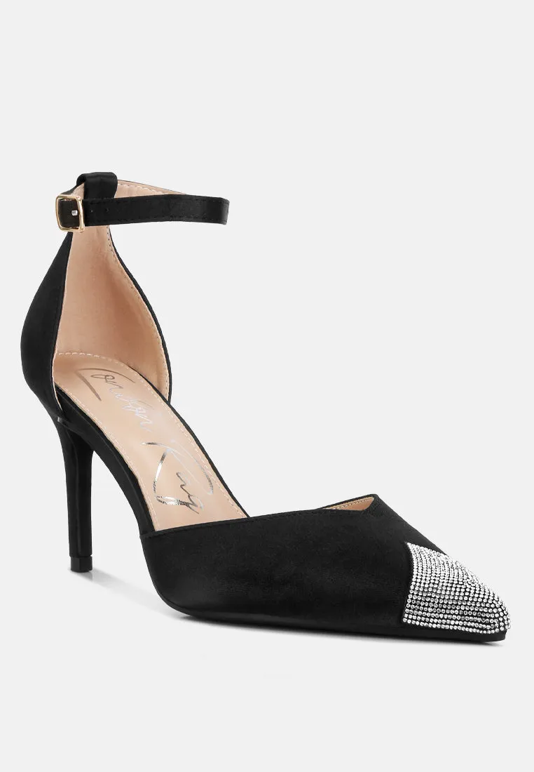 Everalda Toe Cap Embellished Sandals By RAG