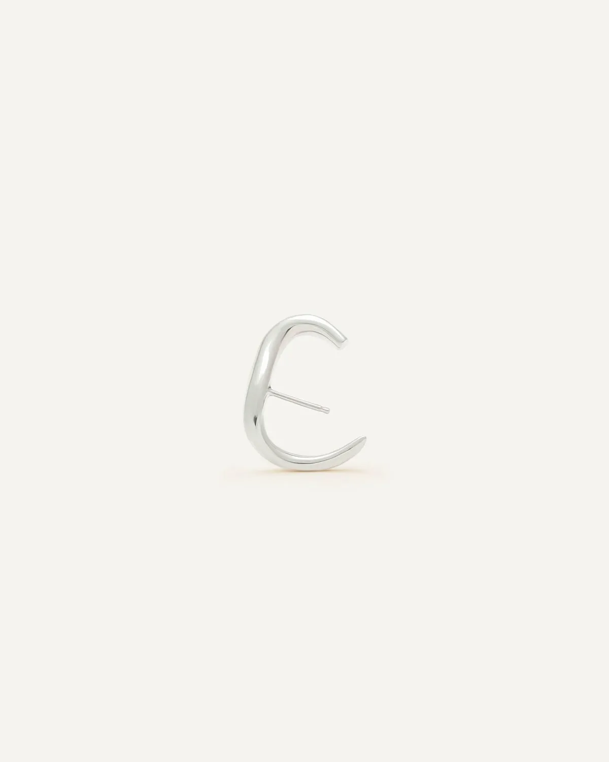 everyday lobe earring gold