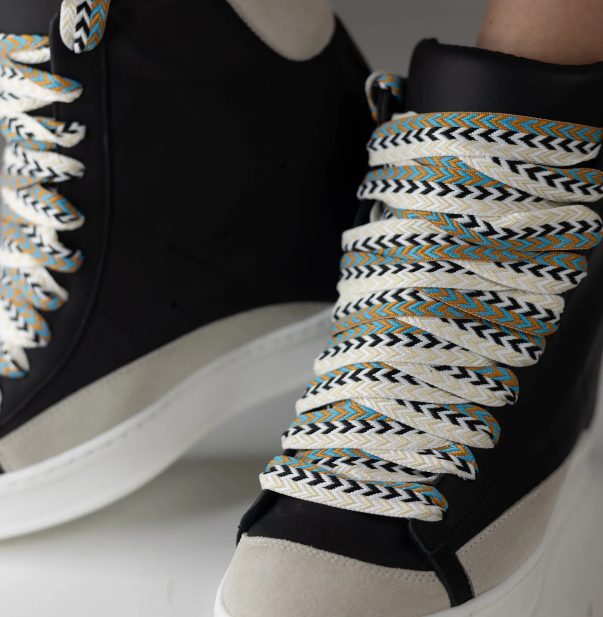 Fearless 2.0 Black Wedge Sneaker