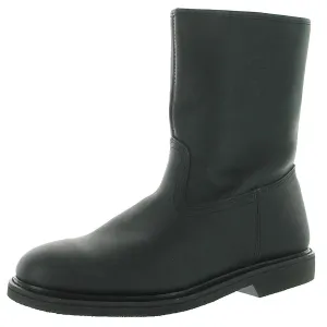 Fin & Feather Mens 9" Pile-Lined Leather Pile Lined Mid-Calf Boots
