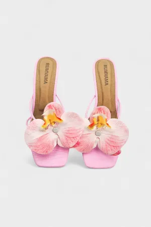Flamingo Orchid Heels