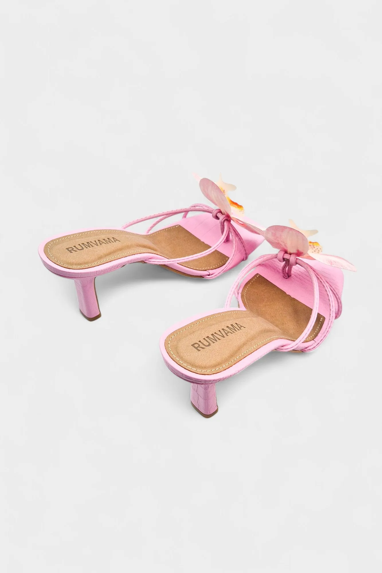 Flamingo Orchid Heels