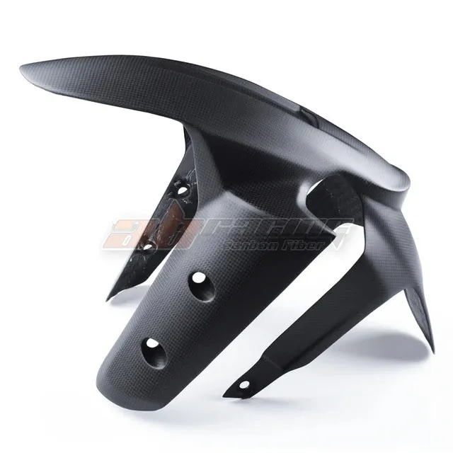 Front Fender Hugger Tire Mudguard Cover For Ducati Multistrada V4 V4S Sport 2020 2024 Full Carbon Fiber 100%