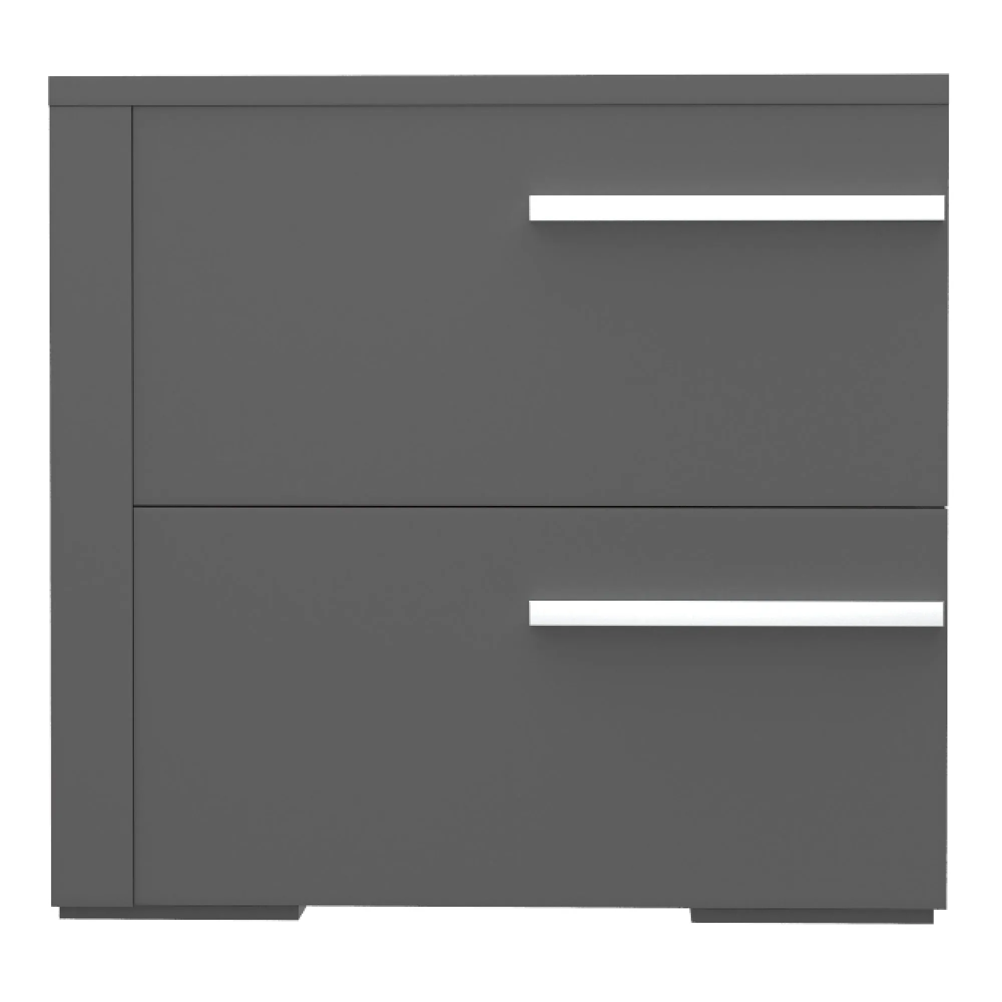 Gabriella right night table for bedroom decoration, dark grey