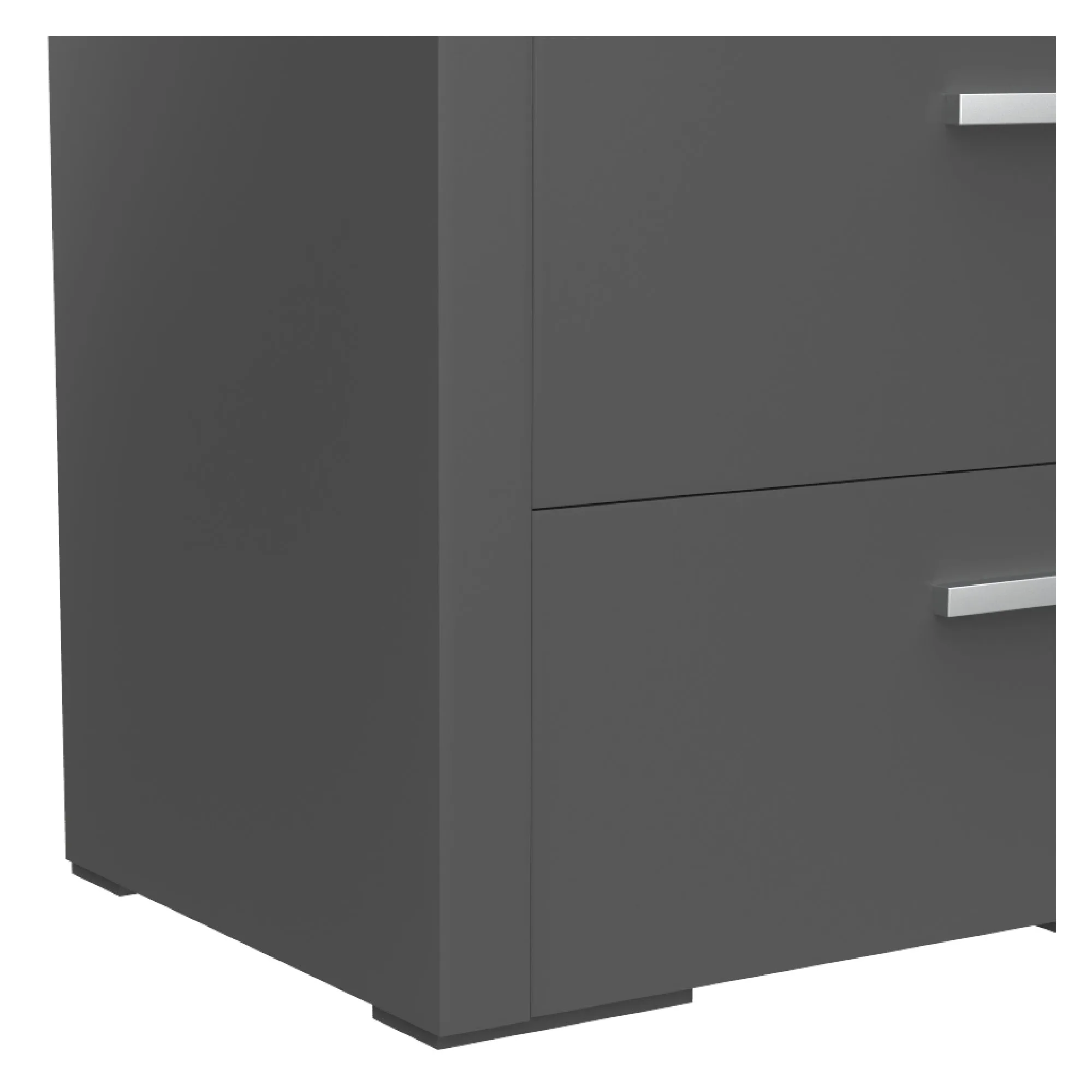 Gabriella right night table for bedroom decoration, dark grey