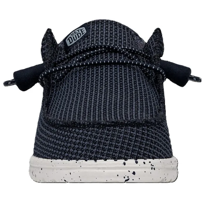 Hey Dude Wally Sport Mesh Men's Slip On Casual Shoe Navy