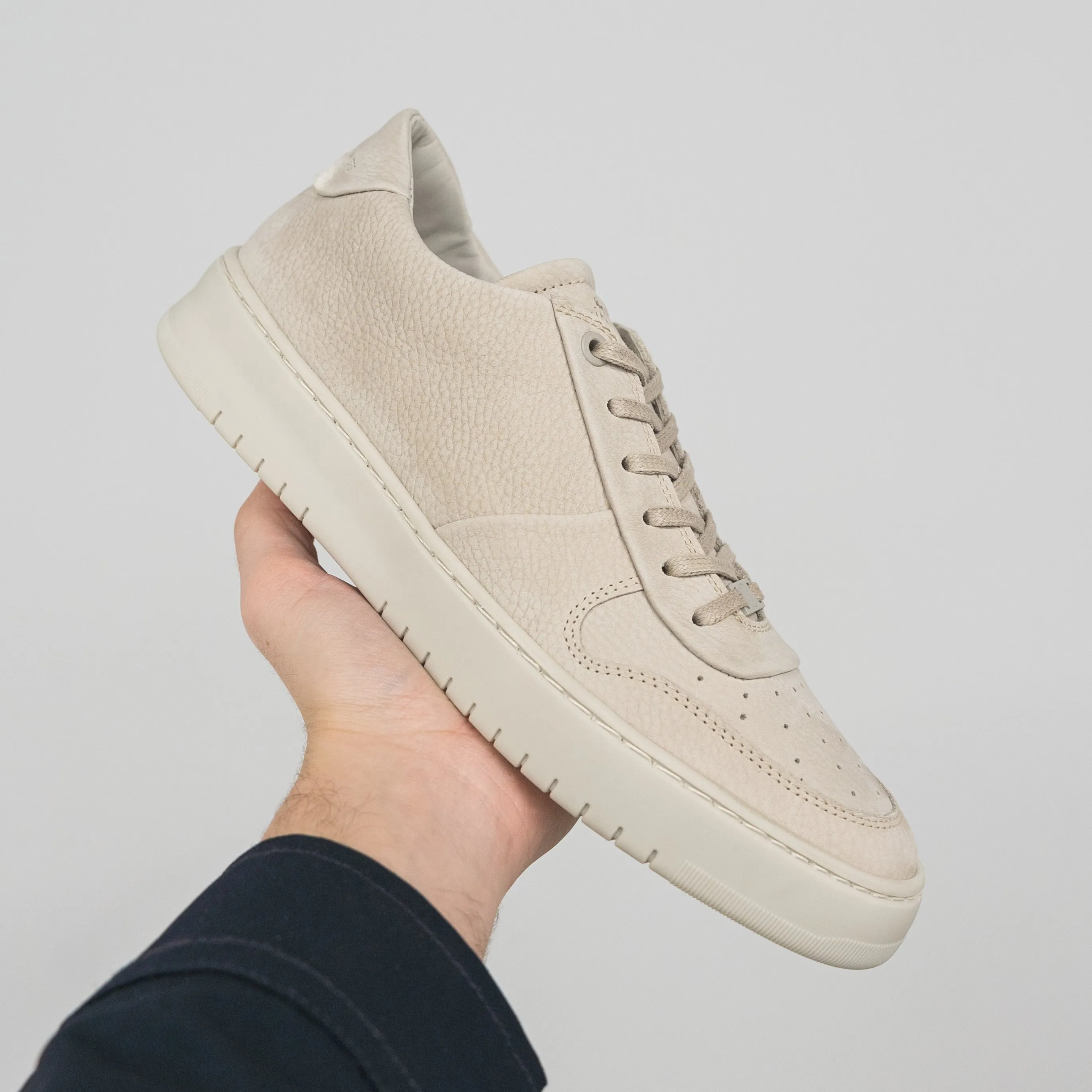 Hinson Bennet Sonder Eight Beige Nubuck