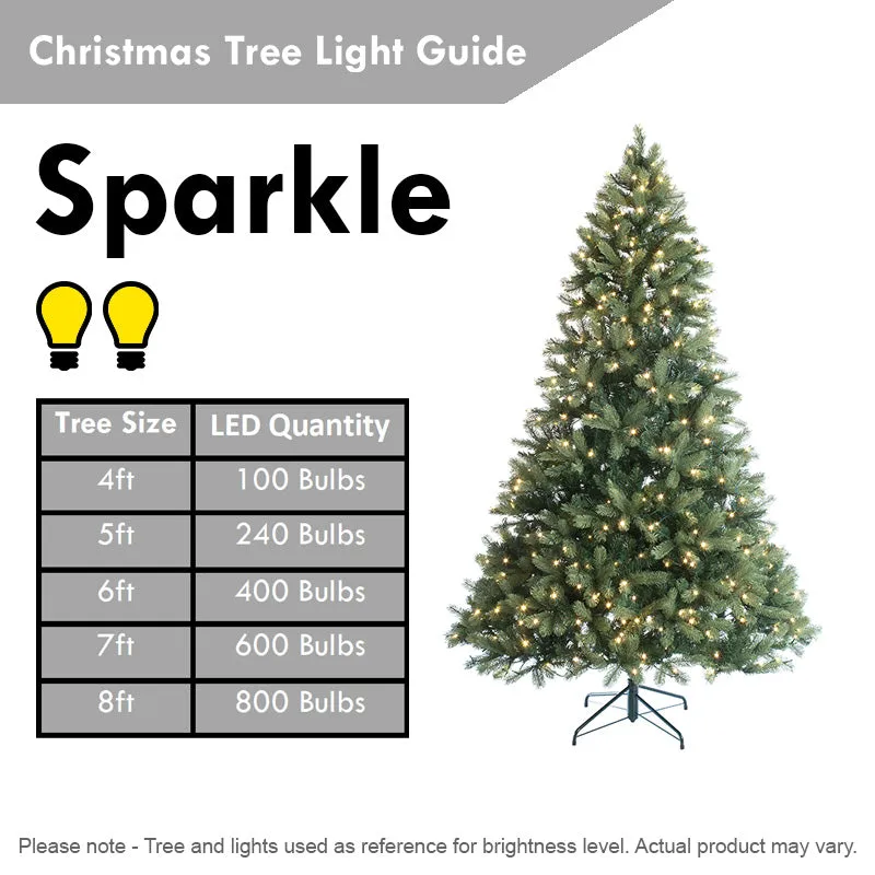 Homcom 2FT Pre-Lit Artificial Christmas Tree Tabletop Multicoloured Fibre Optic Xmas Decoration with LED Lights Green