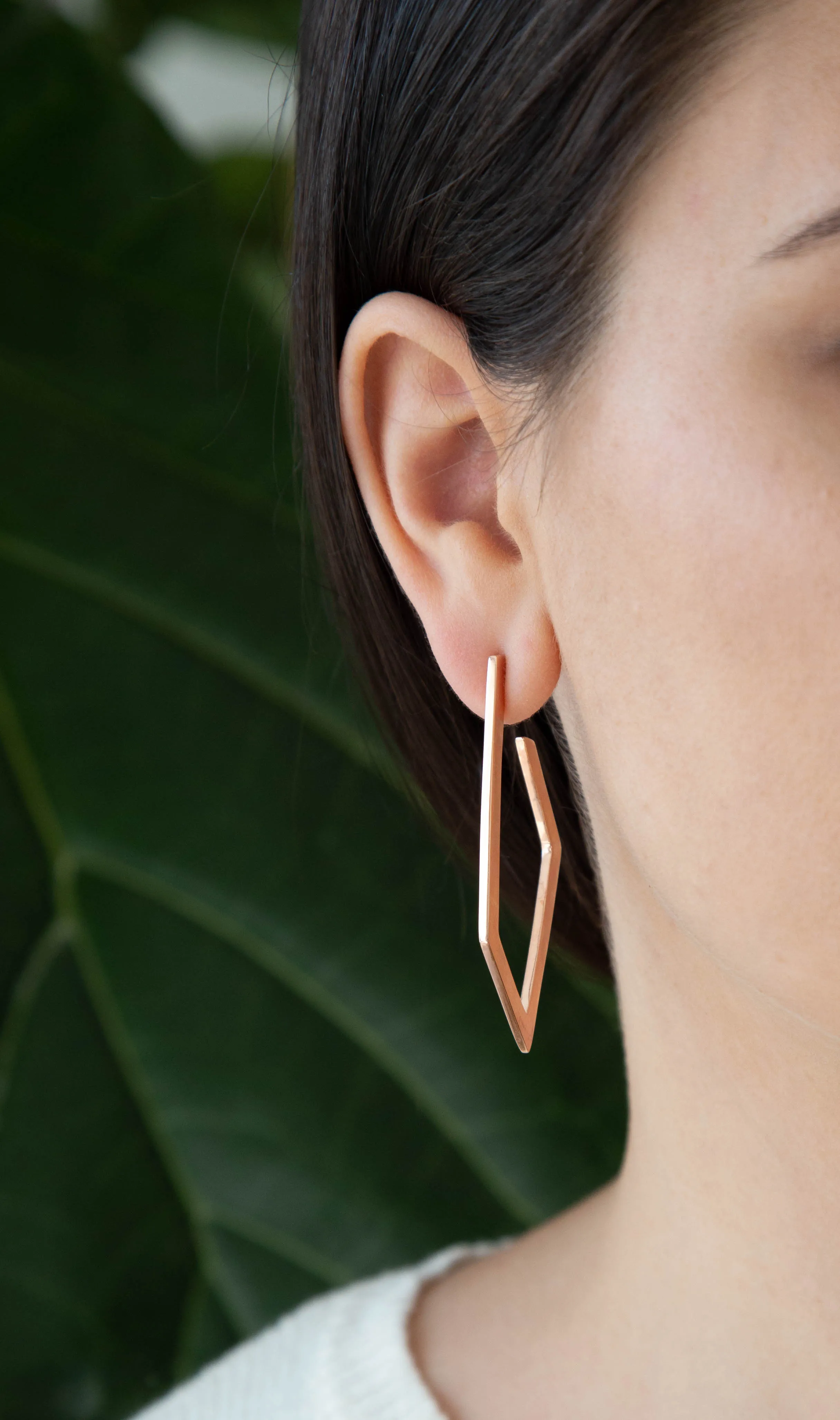 Hoop Link Earrings