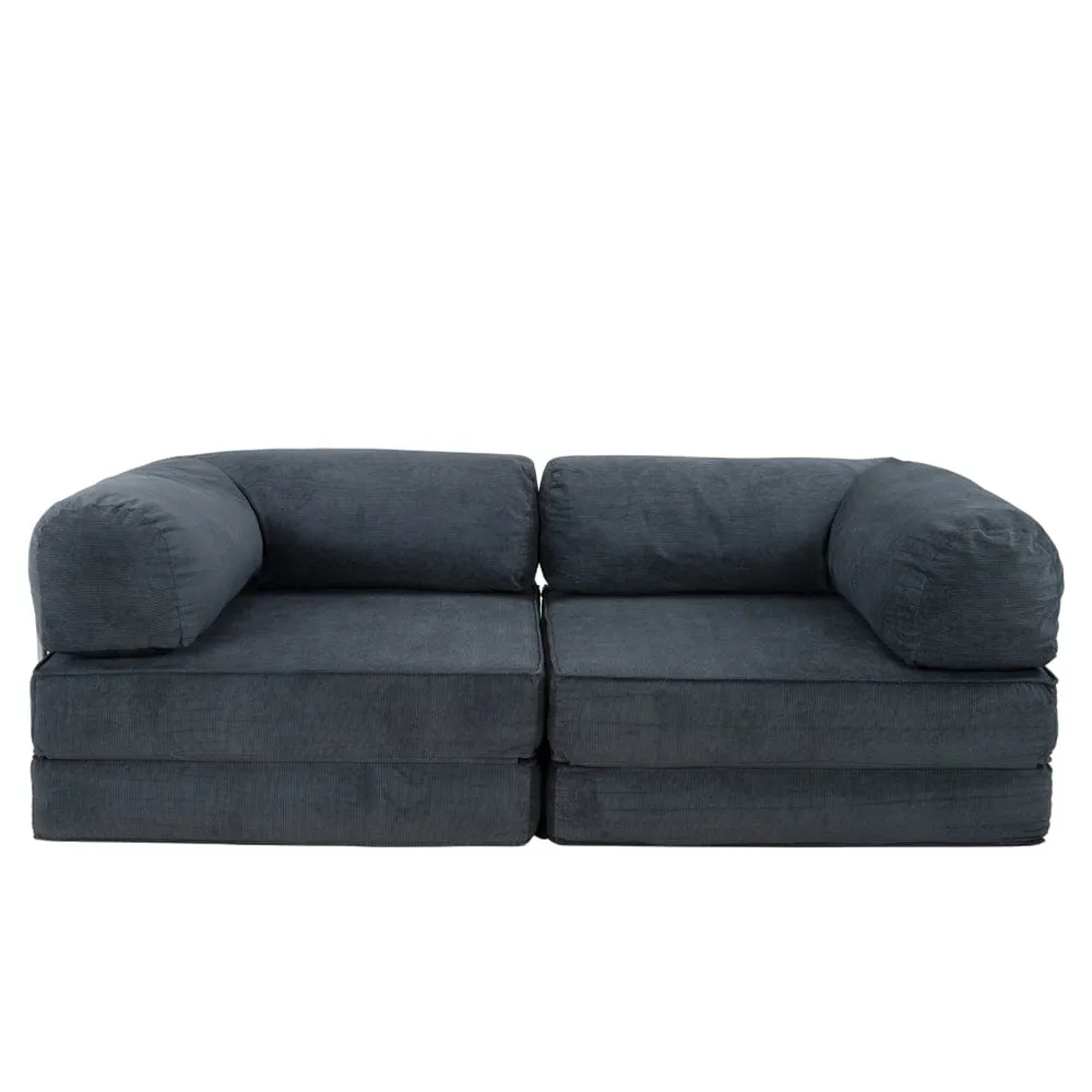 Hugspacee Corduroy Compressed Daybed Large Lounge Sofa