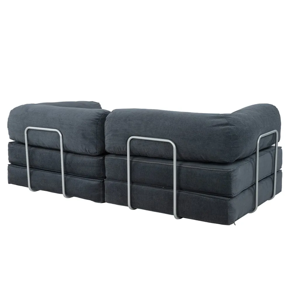 Hugspacee Corduroy Compressed Daybed Large Lounge Sofa