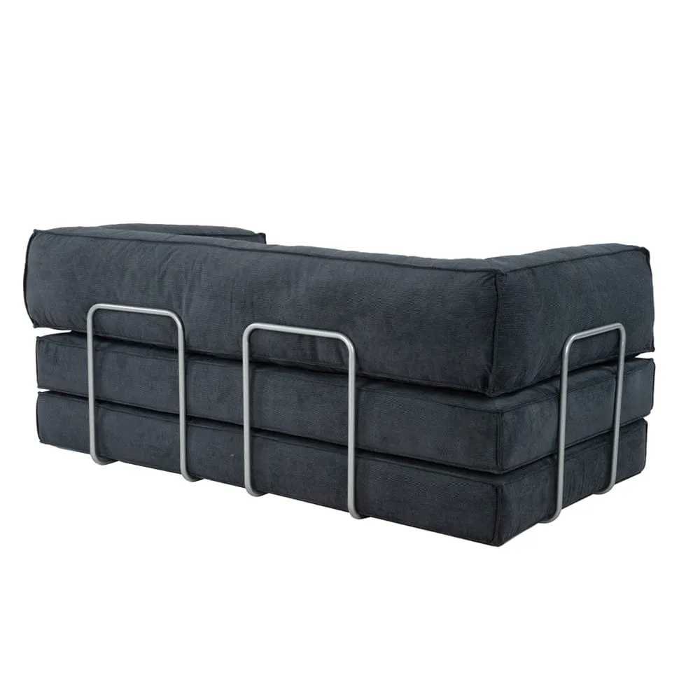 Hugspacee Corduroy Compressed Daybed Upholstered Lounge Sofa