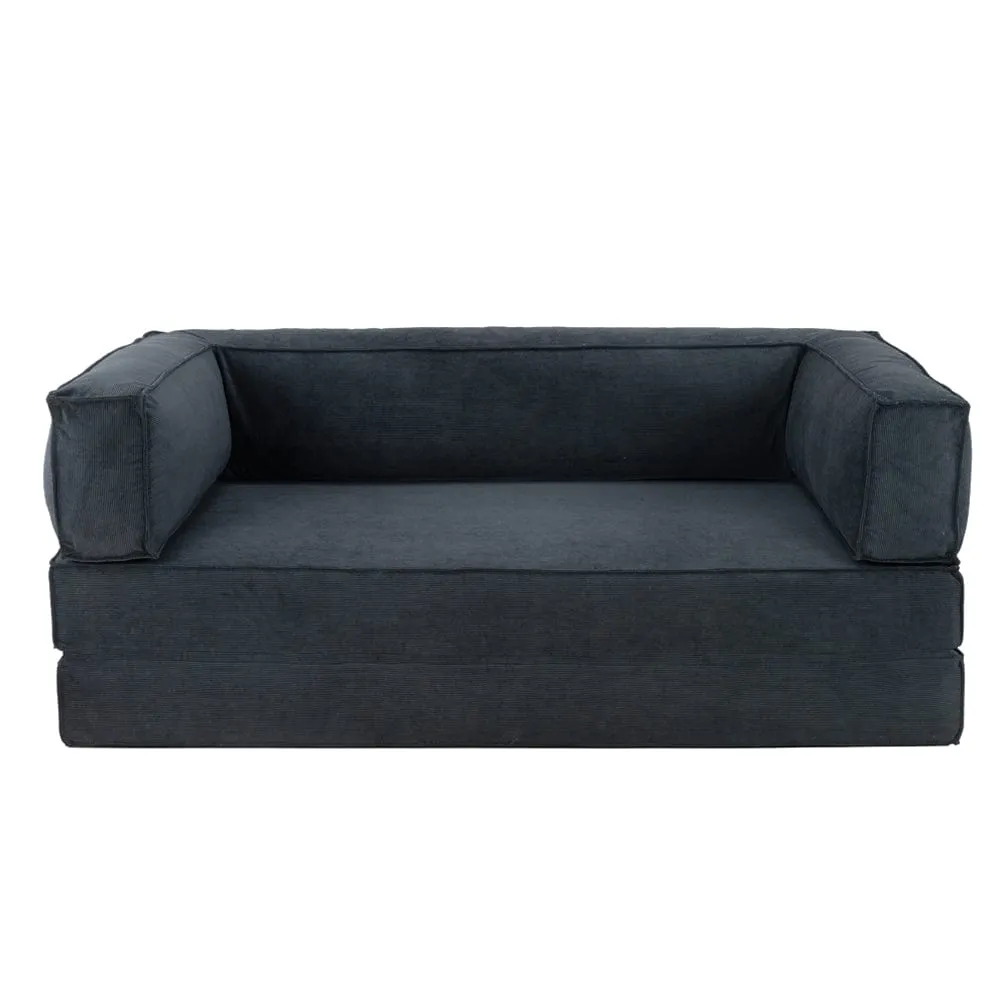 Hugspacee Corduroy Compressed Daybed Upholstered Lounge Sofa