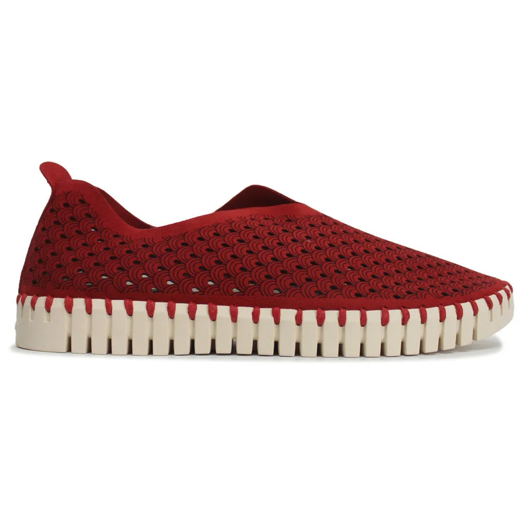 Ilse Jacobsen Tulip Synthetic Women's Casual Shoes - Deep Red