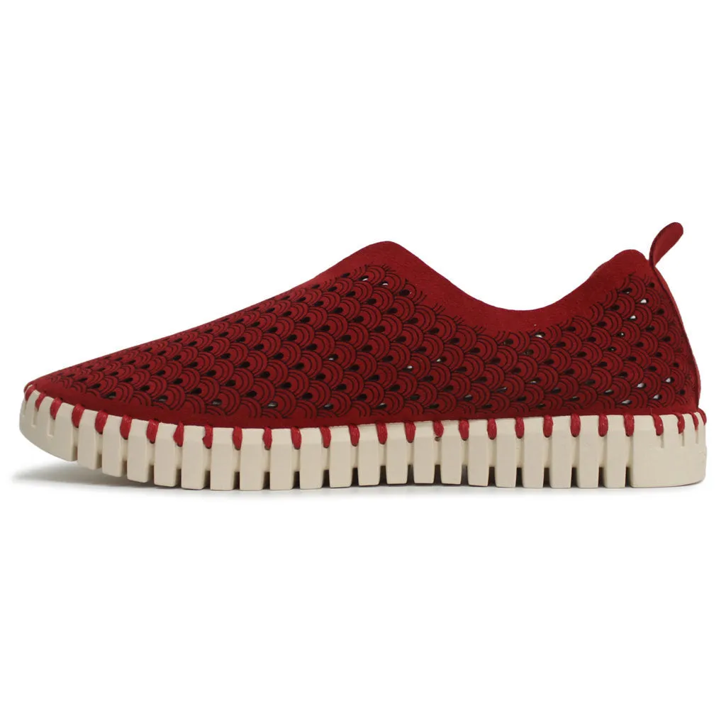 Ilse Jacobsen Tulip Synthetic Women's Casual Shoes - Deep Red