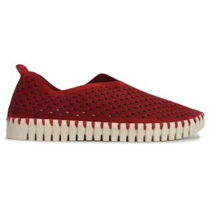 Ilse Jacobsen Tulip Synthetic Women's Casual Shoes - Deep Red