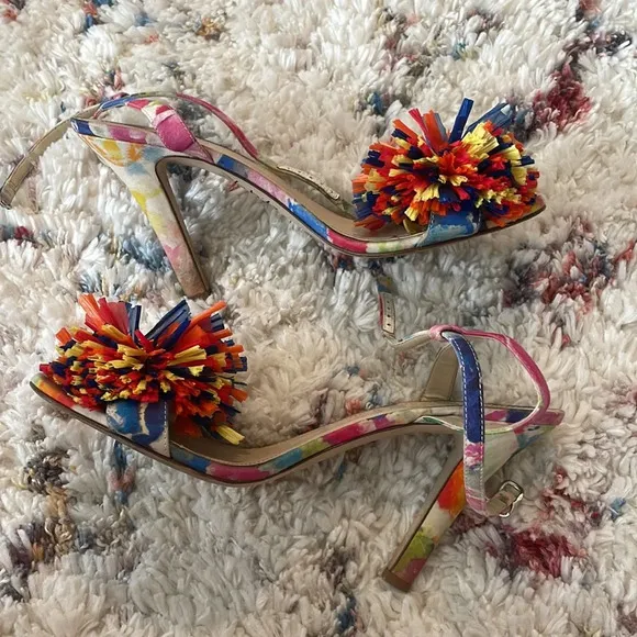 J Crew Colorful Heels