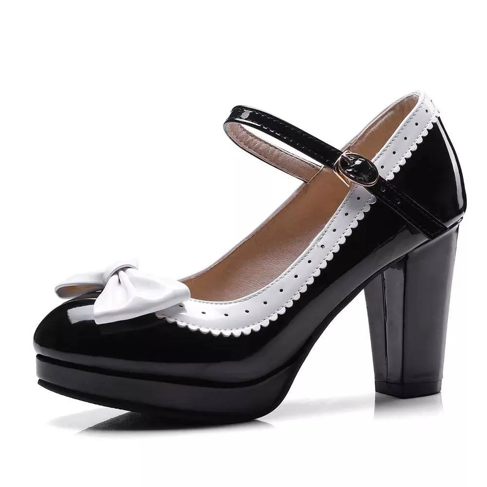 Jane Heels - Mary Jane Shoes Heel, vintage Mary Janes, High Heel Mary Janes, pin up, 1950s, 1960s, retro high heels, retro heels
