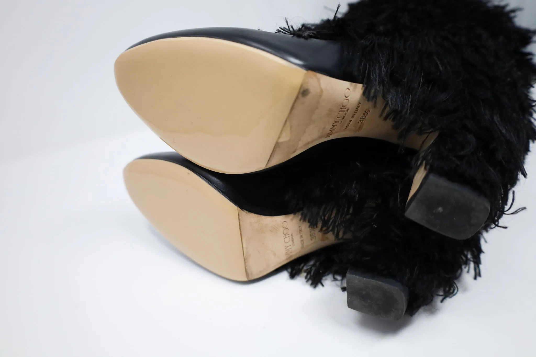 Jimmy Choo Magalie Leather High Boots