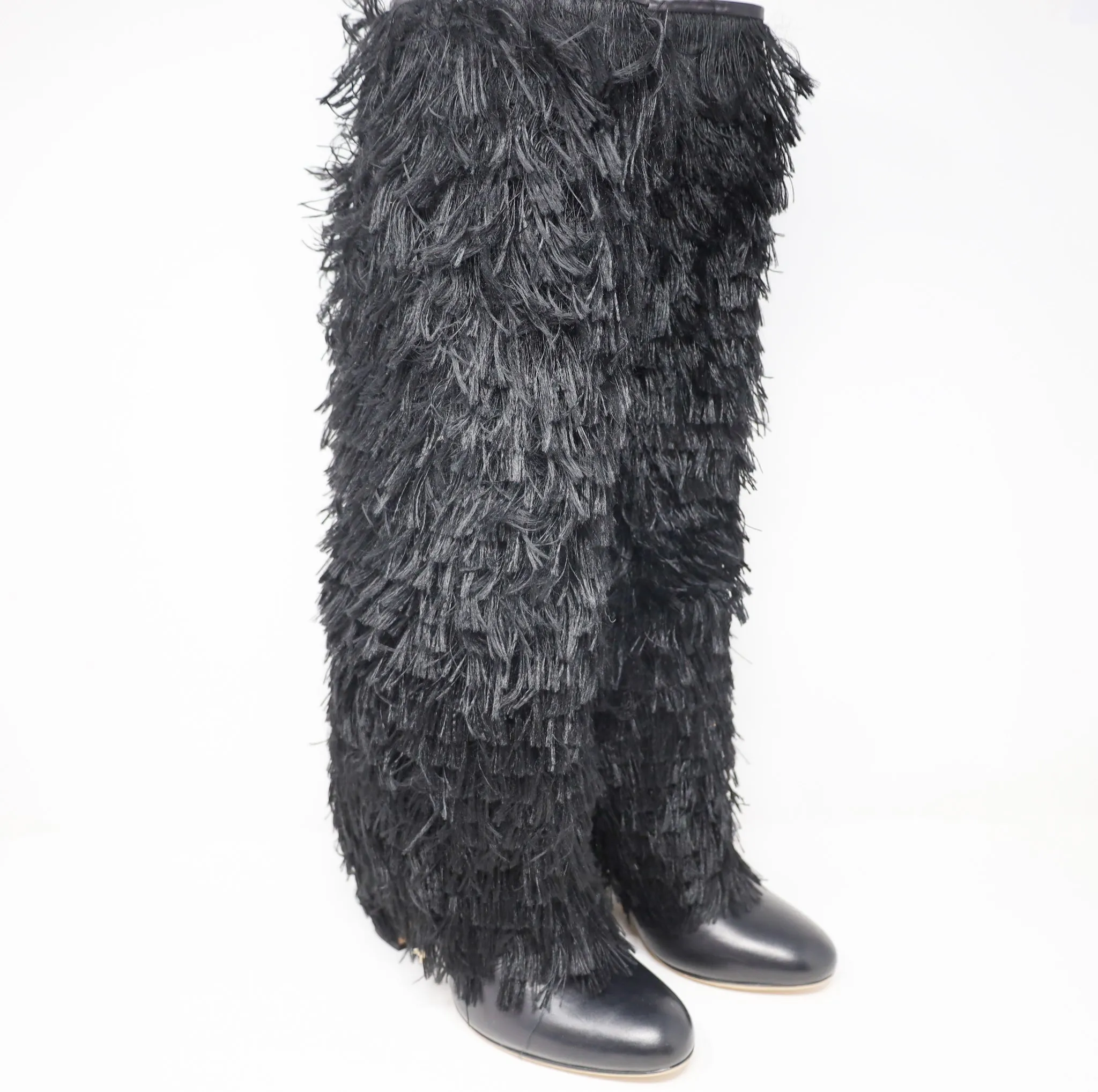 Jimmy Choo Magalie Leather High Boots