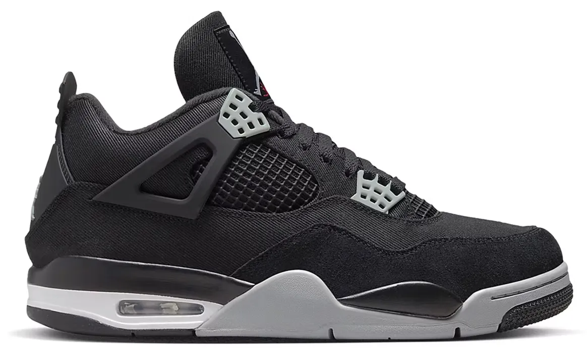 Jordan 4 Retro SE Black Canvas