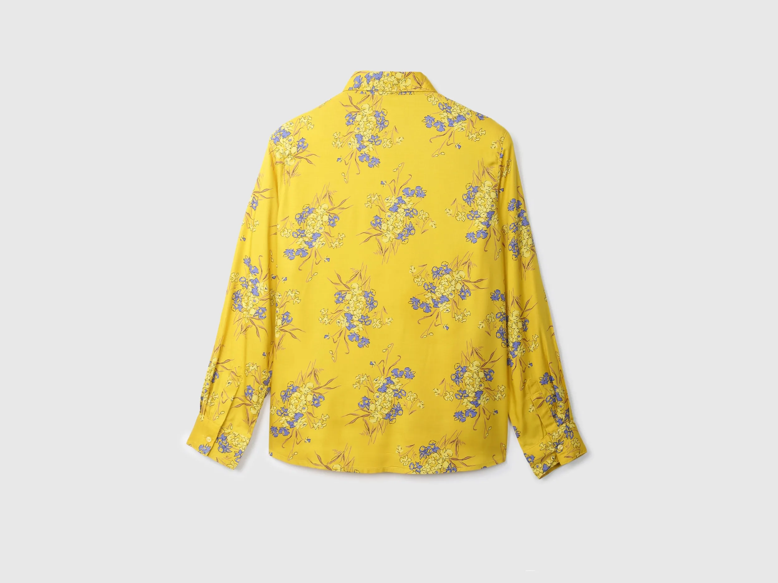 Ladies Long Sleeve Printed Shirt