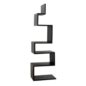 Laszlo Bookcase, Black Steel
