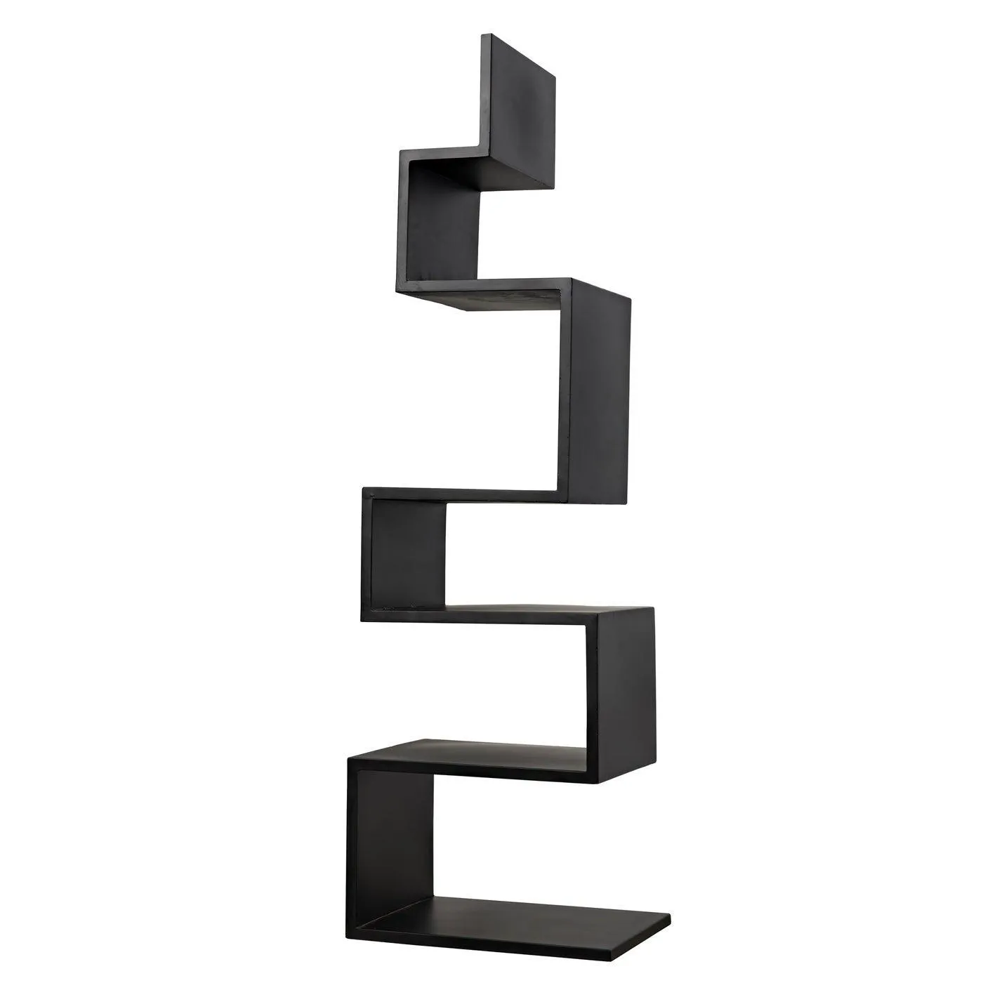 Laszlo Bookcase, Black Steel