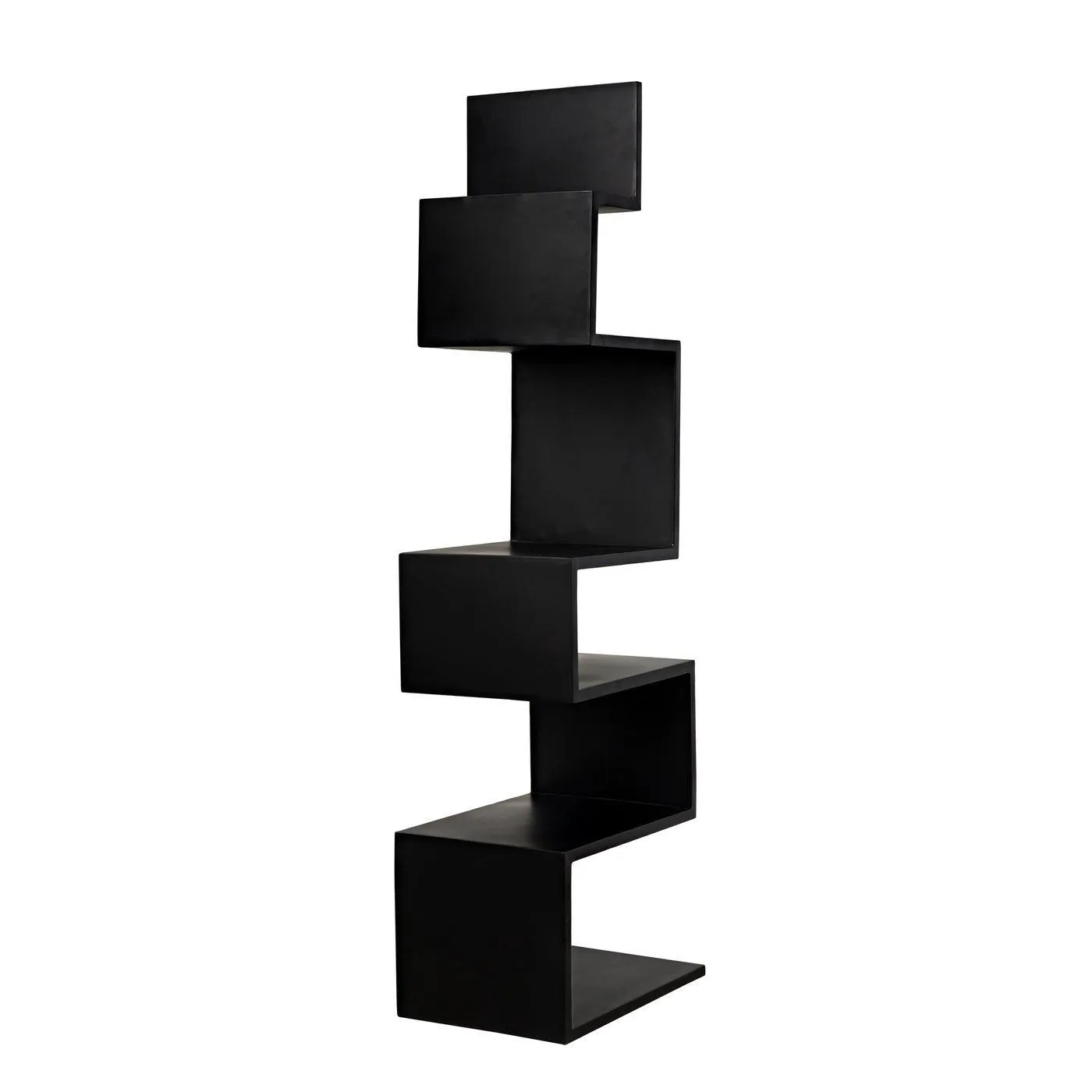 Laszlo Bookcase, Black Steel
