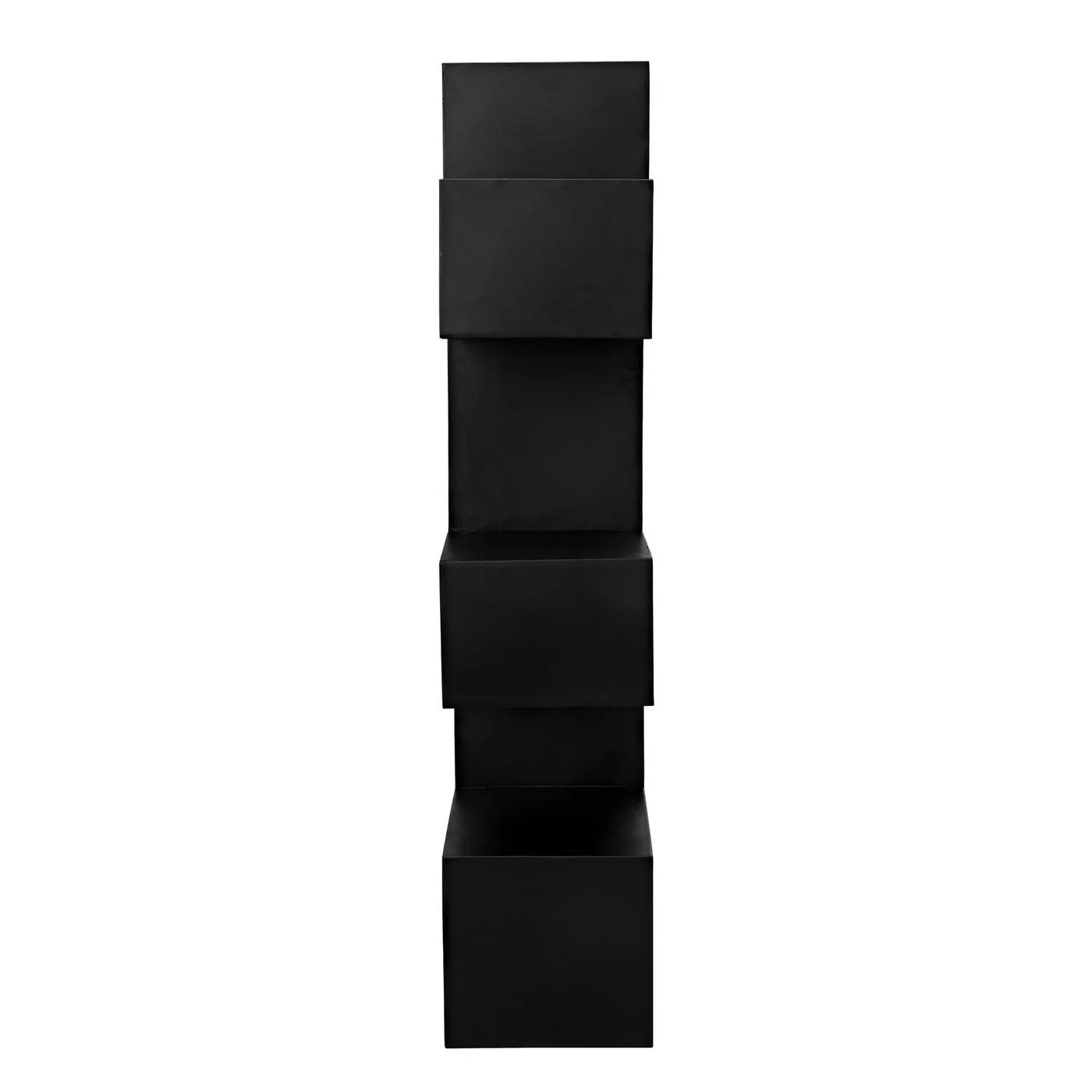 Laszlo Bookcase, Black Steel