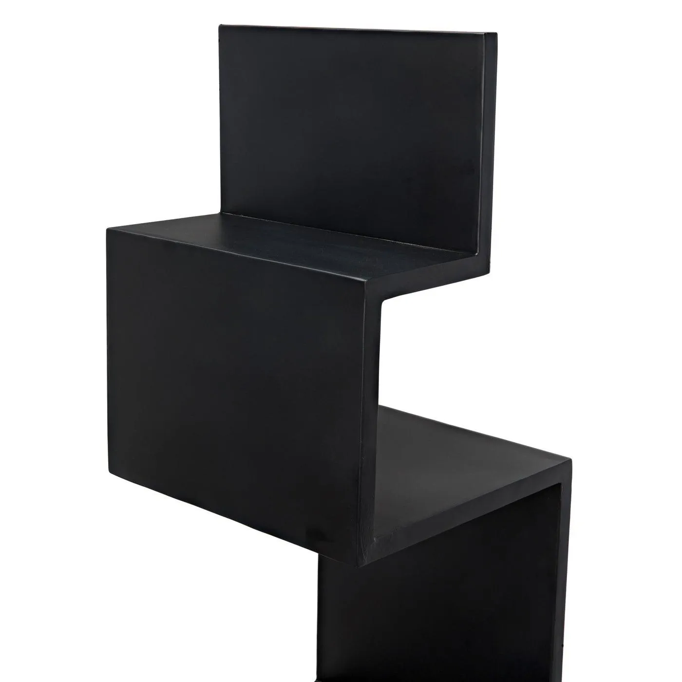 Laszlo Bookcase, Black Steel