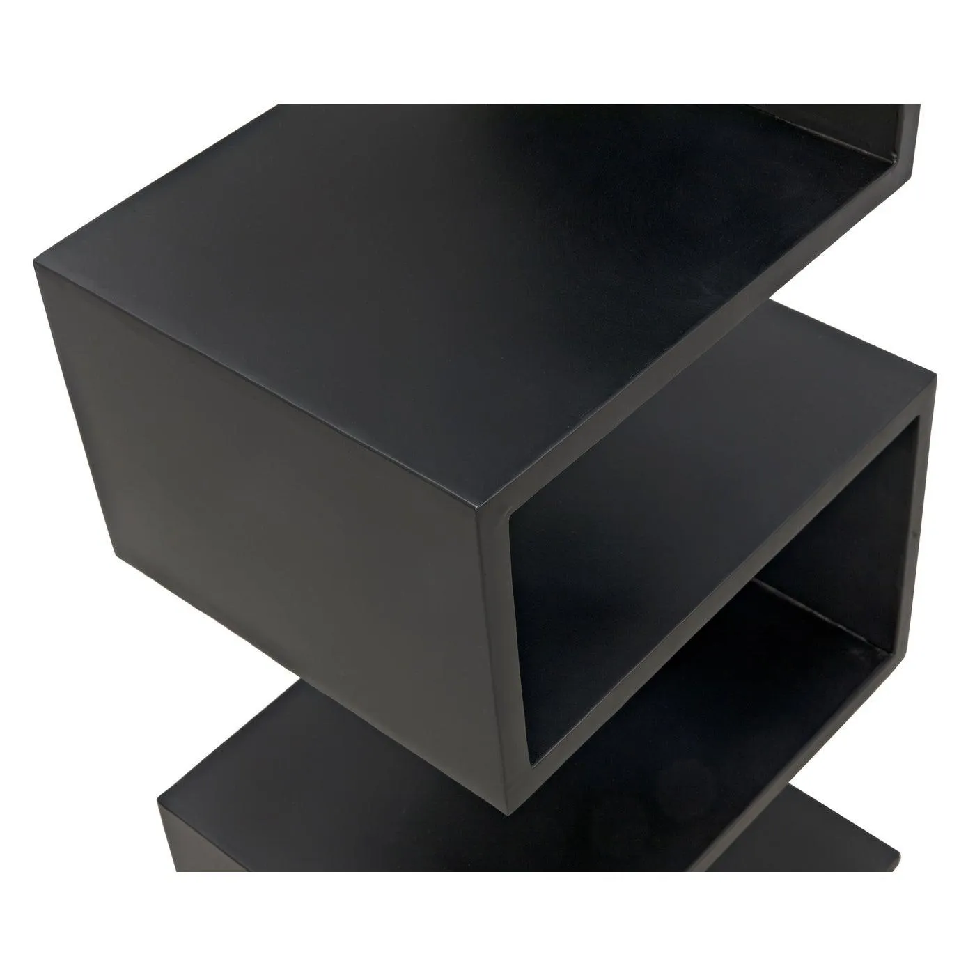 Laszlo Bookcase, Black Steel