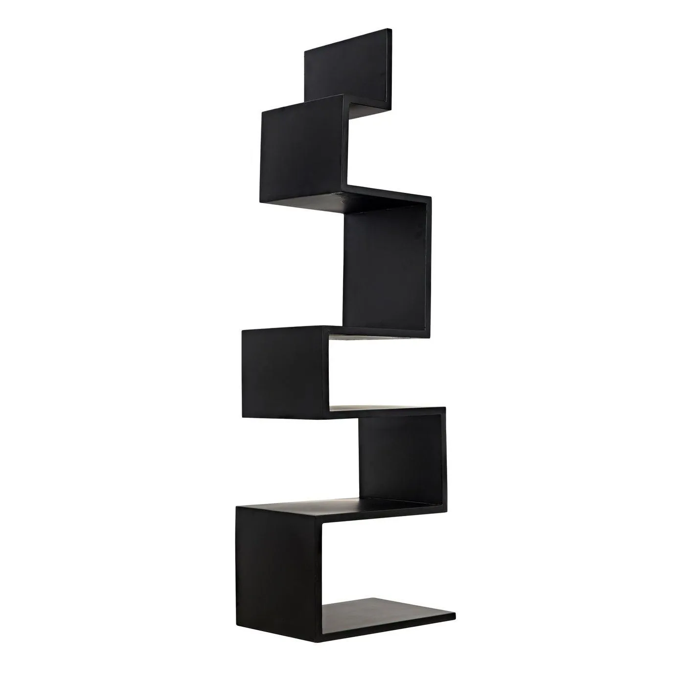 Laszlo Bookcase, Black Steel