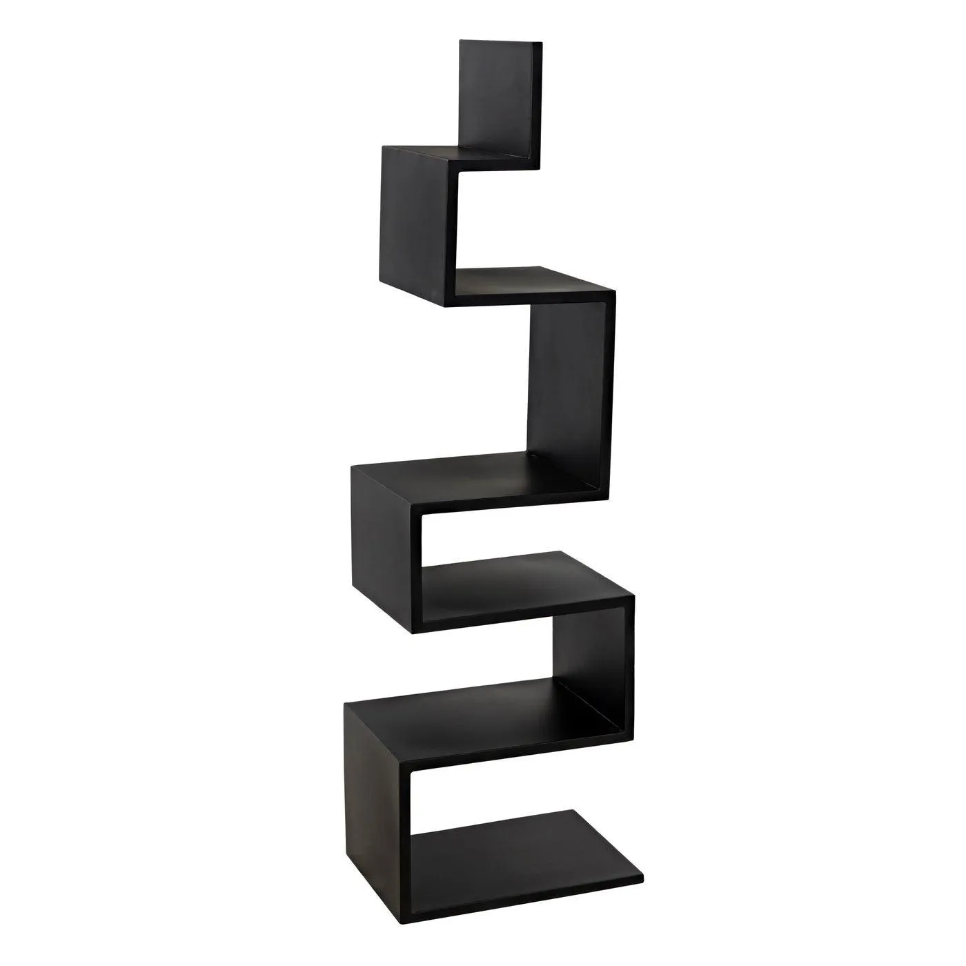 Laszlo Bookcase, Black Steel