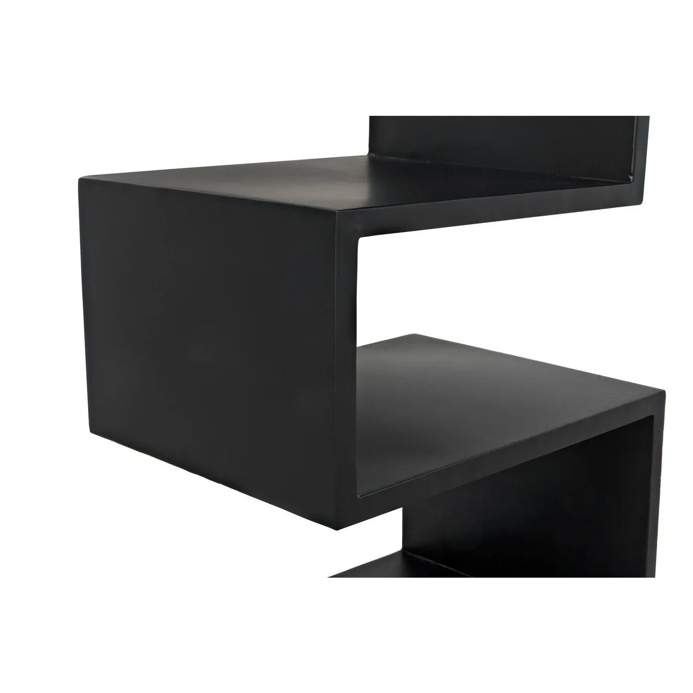 Laszlo Bookcase, Black Steel