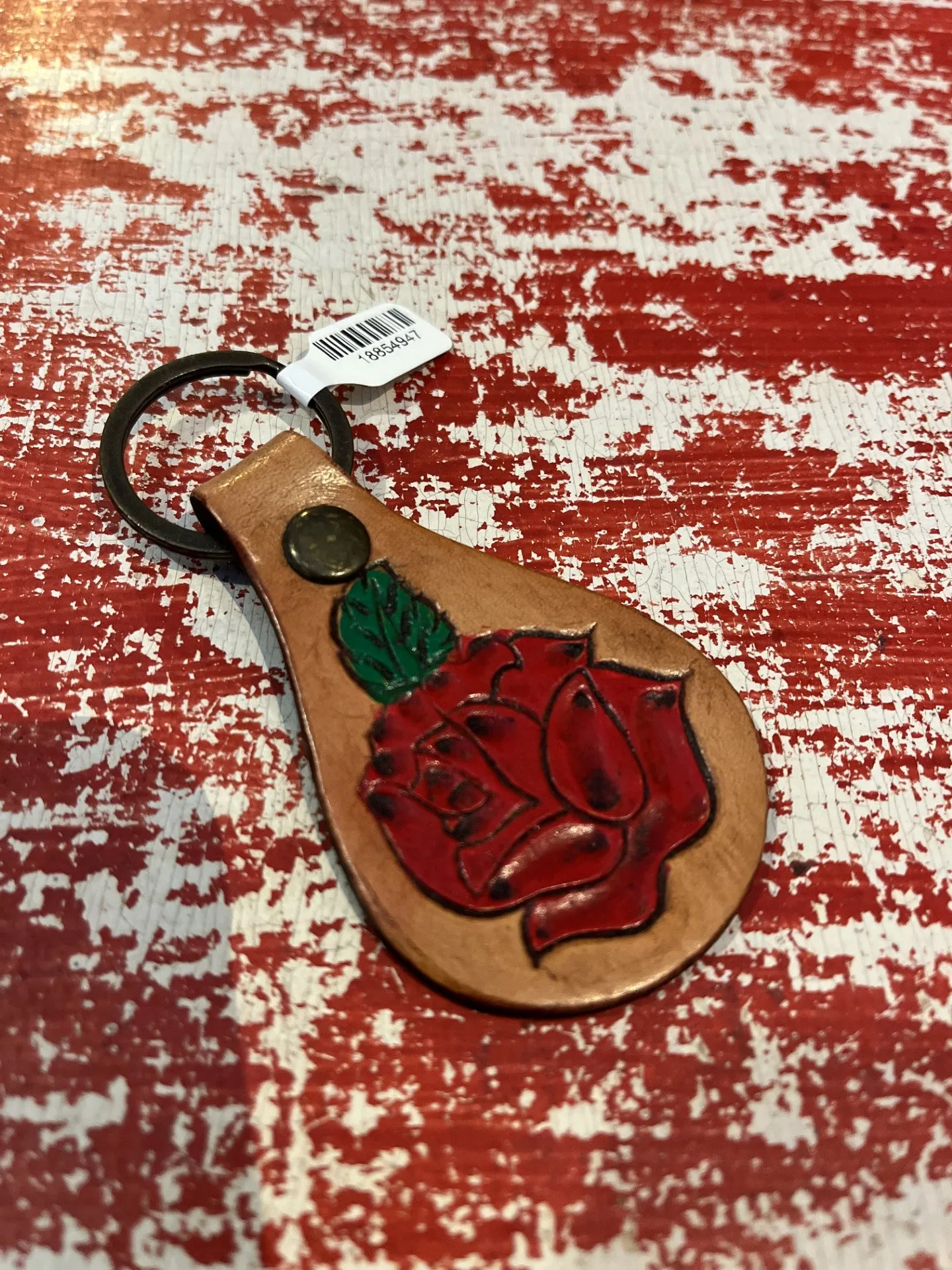 Leather Keychain