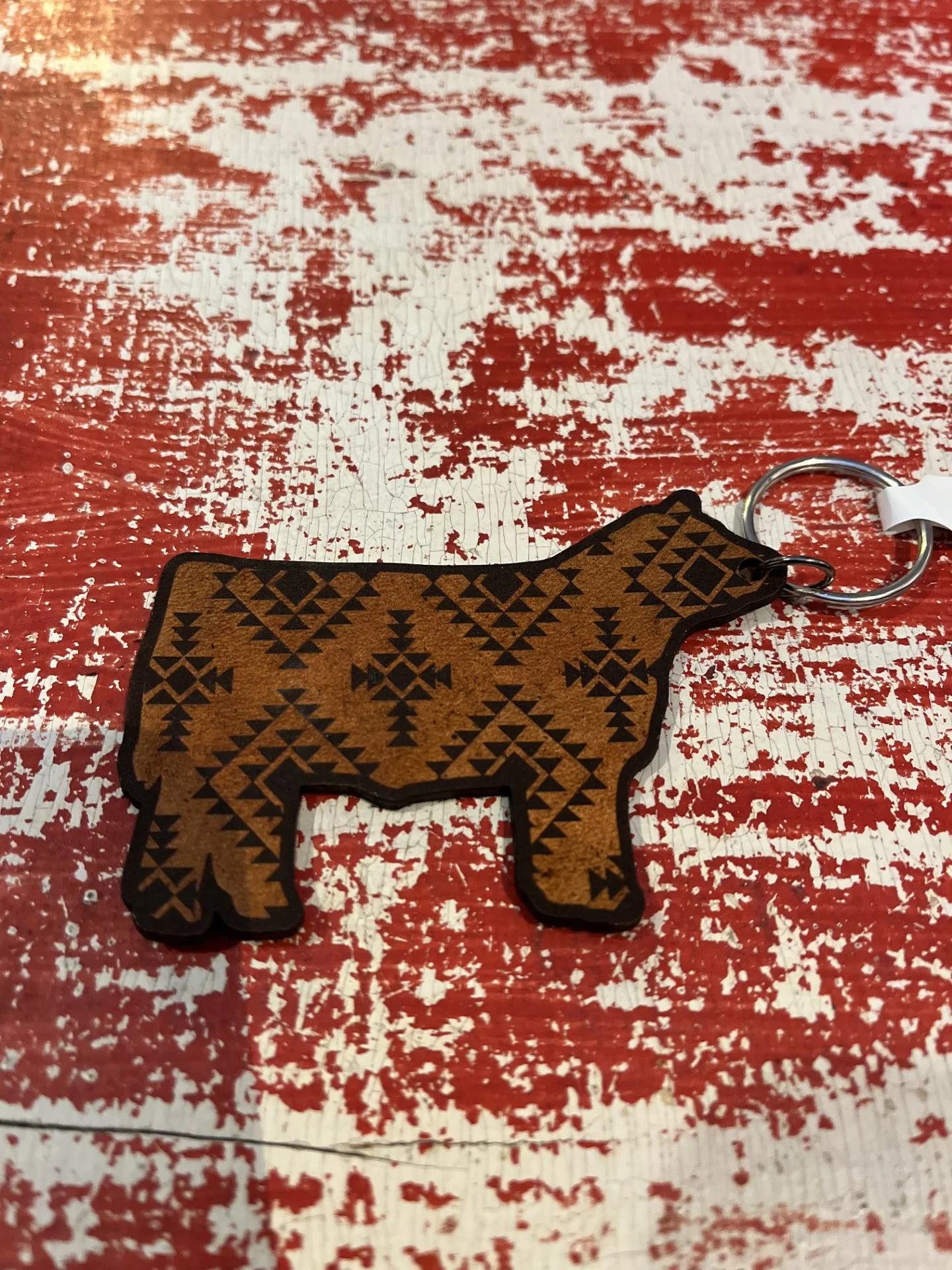 Leather Keychain