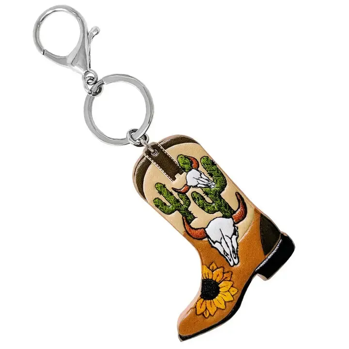 Leather Keychain