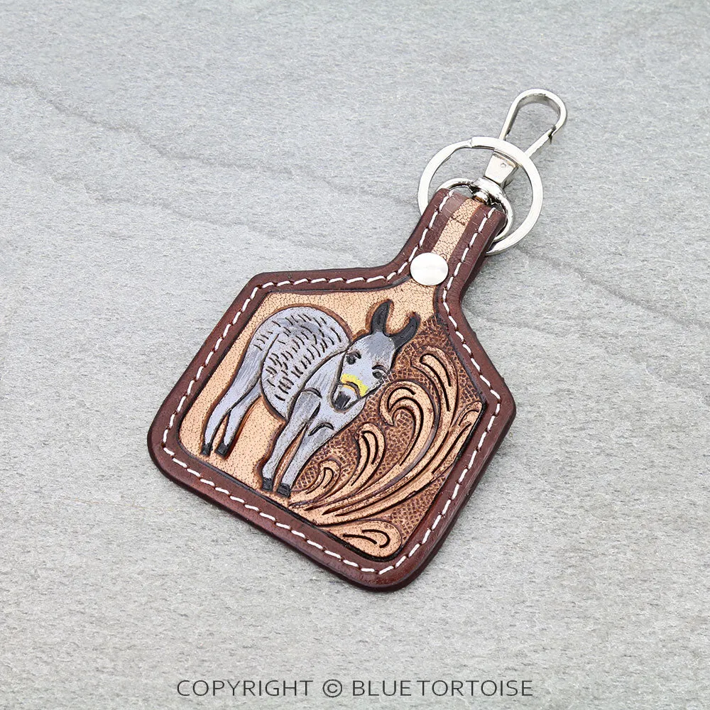 Leather Keychain